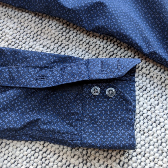 Ben Sherman Long Sleeve Shirt - Men's, Blue SM - Picture 8 of 8